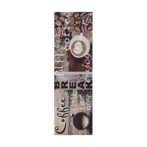 Pruun vaibajooksja 50x150 cm Enjoy Coffee Break - Hanse Home