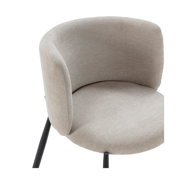 Beežid polsterdatud söögitoolid, 2 tk komplektis Ginny - MOME-image-4