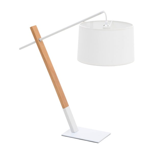 Bílá stolní lampa InArt Reader