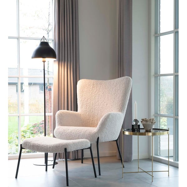 Ümmargune kuldne kohvilaud ø 48 cm Venezia - House Nordic-image-1