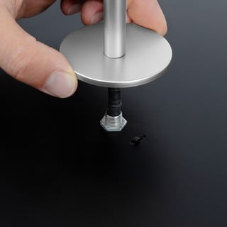 Kreem LED dimmerdatav rippvalgusti metallist lambivarjuga ø 31 cm Asteria Plus Mini - UMAGE