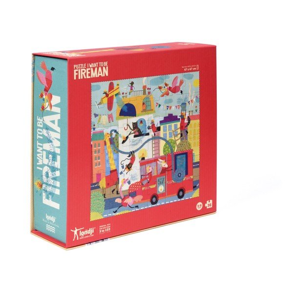 Puzzle chci být hasičem Londji-image-3