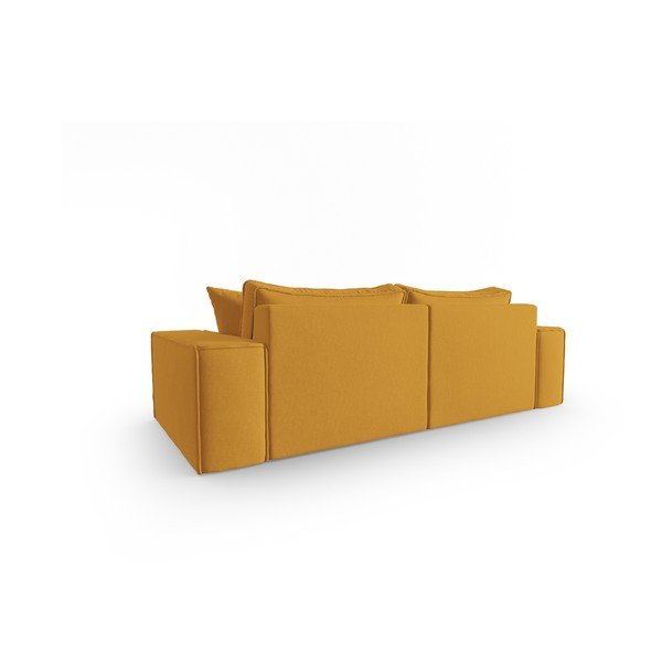 Kollane diivan 212 cm Mike - Micadoni Home-image-3