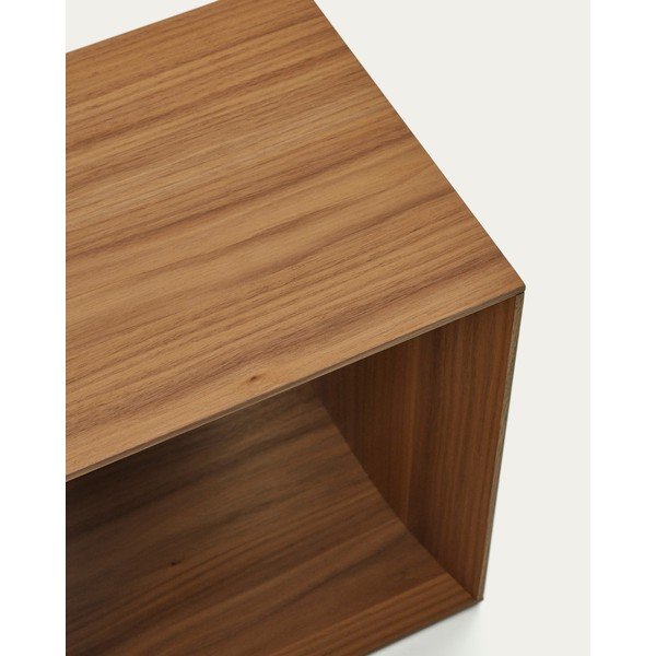 Pähklipuu dekooriga moodulriiulite süsteem 34x38 cm Litto - Kave Home-image-3