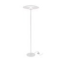 Valge LED põrandavalgusti metallist varjuga (kõrgus 140 cm) Lund - Candellux Lighting