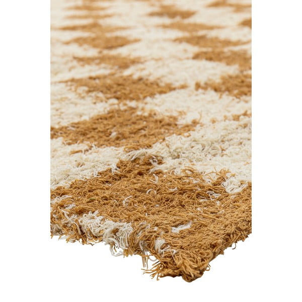 Beež/merevaiguvärvi puuvillane vaip 140x200 cm Chola - Bloomingville-image-3