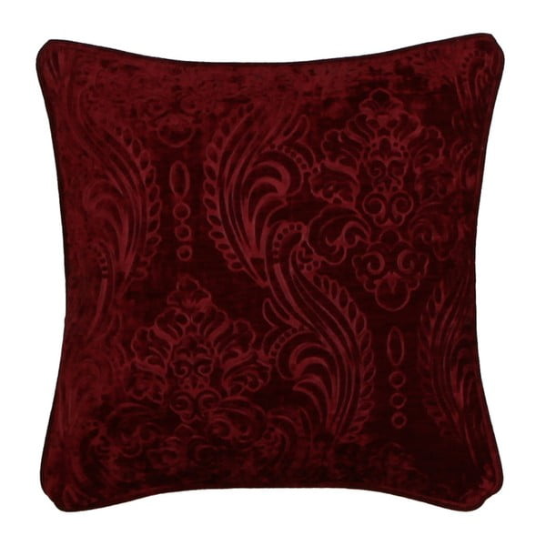 Tmavě červený povlak na polštář Kate Louise Exclusive Ranejo, 45 x 45 cm