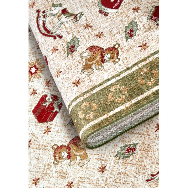 Roheline jõulumotiividega puuvillaseguga vaip 160x230 cm Toy's Delight Green Christmas - Villeroy&Boch-image-4