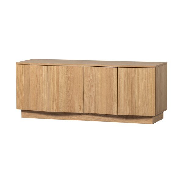 Tammepuidust TV-alus 133x52x45 cm Zuma - WOOOD-image-2