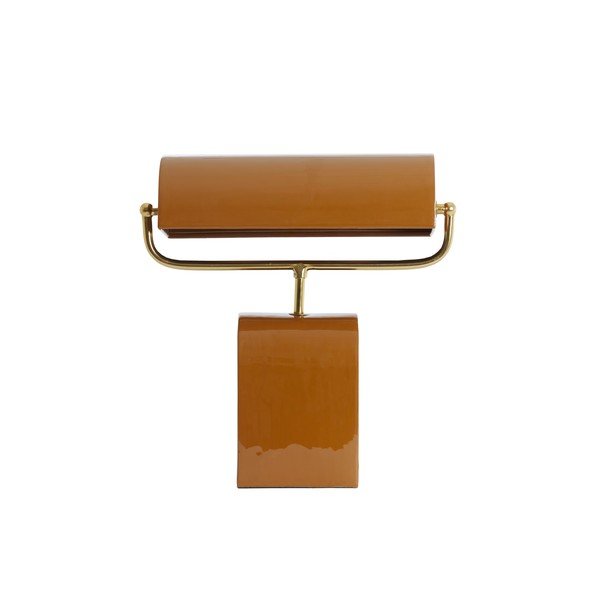 Oranž metallist laualamp (kõrgus 38 cm) Cardona - Light & Living-image-3