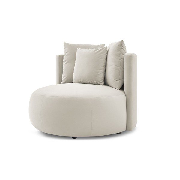 Beež sametist tugitool Cesar - Bobochic Paris