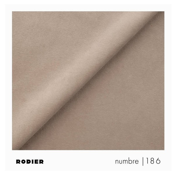 Beež sametist panipaigaga nurgadiivanvoodi (vasak nurk) Rene - Rodier-image-4