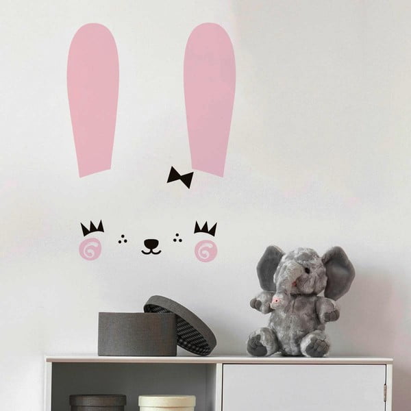 Komplekt kleebised seinale Cute Bunny - Ambiance