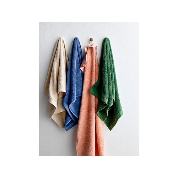 Roheline orgaaniline puuvillane rätik 50x100 cm Comfort Organic - Södahl-image-2