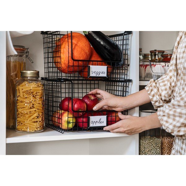 Must metallist korv , 31 x 25,5 cm Classico - iDesign-image-1