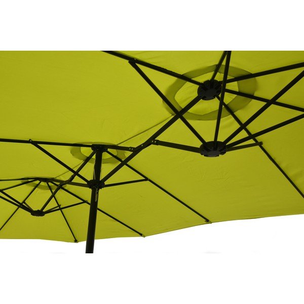 Roheline päikesevarju 456x270 cm Double - Rojaplast-image-1
