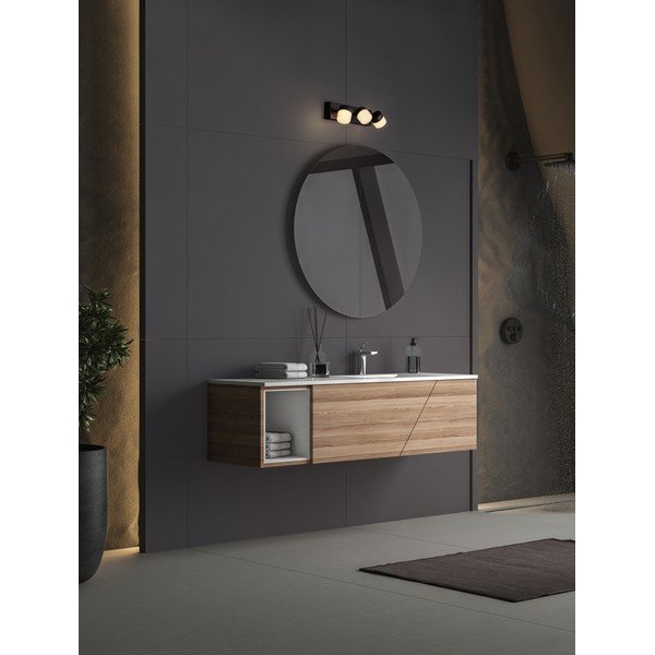 Matt must alumiiniumist LED-seinavalgusti Teko - Nova Luce-image-2