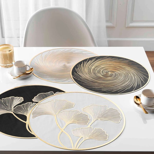 Lauamatt ø 38 cm Ginkobello - douceur d'intérieur-image-1