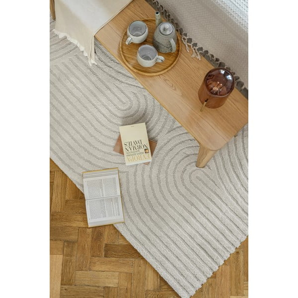 Kreem vaip 240x340 cm Yen - Universal-image-3