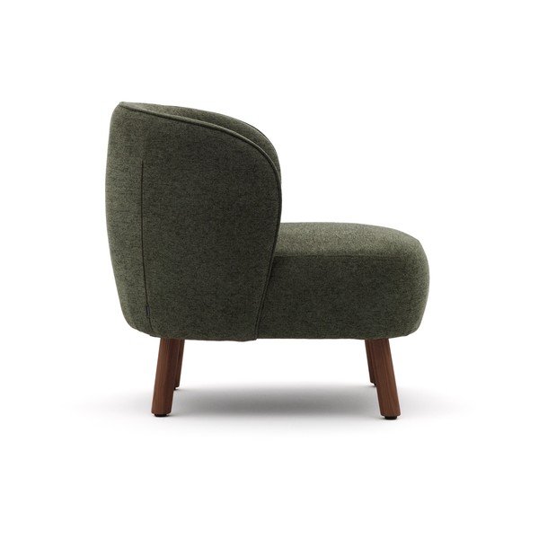 Khaki värvi šenill-tugitool Ulit - Kave Home-image-4