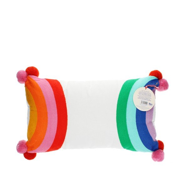 Laste puuvillaseguga padi 50x33 cm Rainbow - Rex London-image-4