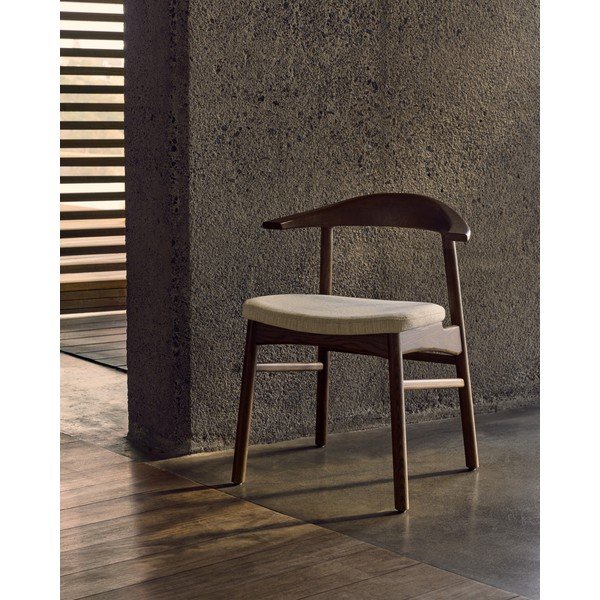 Pruun-beež söögitool Timons - Kave Home-image-1