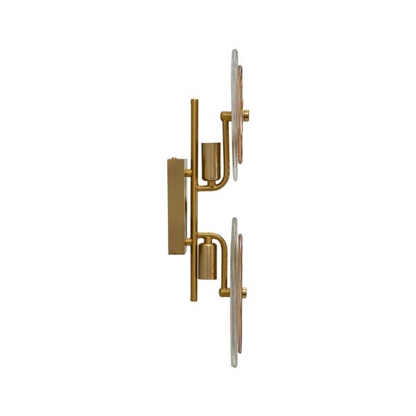 Kuldne klaasist seinalamp Venice - Mauro Ferretti-image-2