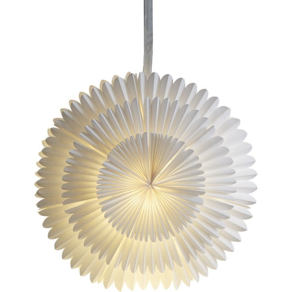 Valge jõuluvalgus kaunistus ø 50 cm Frost - Star Trading