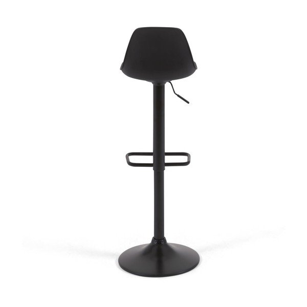 Matt must baaritool reguleeritava kõrgusega, kunstnahast (istme kõrgus 60 cm) Orlando-T - Kave Home-image-4