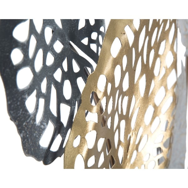 Metallne rippdekoratsioon lehtede mustriga Mauro Ferretti -B-, 100 x 80 cm Ory - Mauro Ferretti-image-3