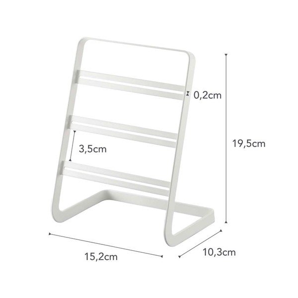 Valge ehtekujunduse stend Branch Tower - YAMAZAKI-image-3