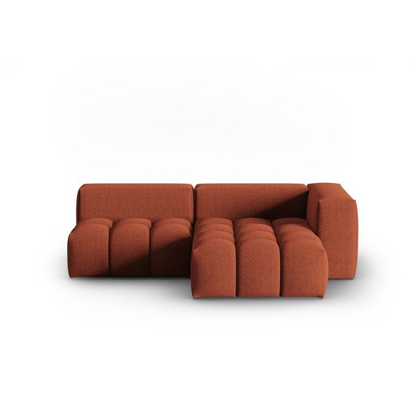Terrakota värvi nurgadiivan (parem nurk/diivanvoodiga) Verona - Cosmopolitan Design-image-2