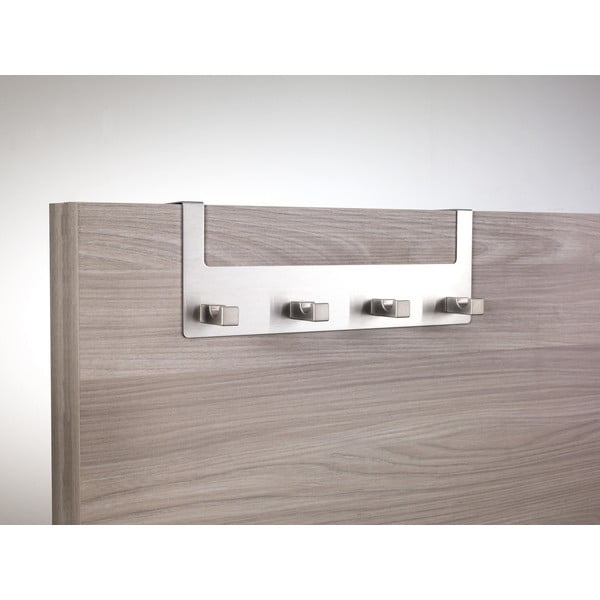 Hõbedane metallist uksehoidja 32 cm Yale - Tomasucci-image-1