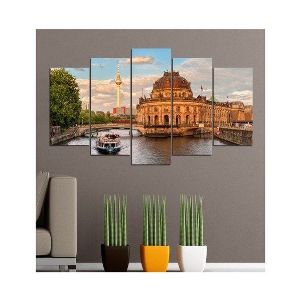 Vícedílný obraz 3D Art Historic Building, 102 x 60 cm-image-1