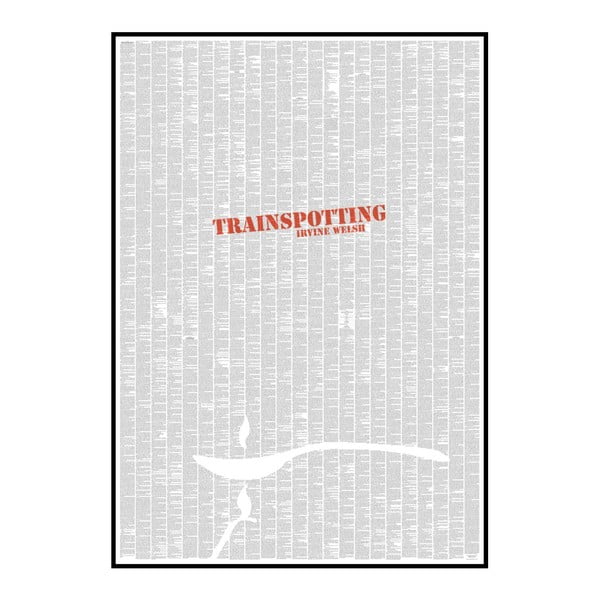 Knižní plakát Trainspotting, 70x100 cm
