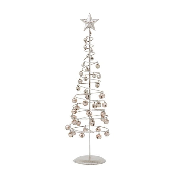 Dekorace Archipelago Silver Metal Tree, 32 cm