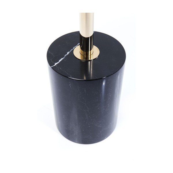 Must kohvilaud kuldse alusega Alus, ø 46 cm San Remo - Kare Design-image-3