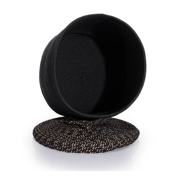 Kaanega riidest dekoratiivne hoiukarp - Mioli Decor-image-2