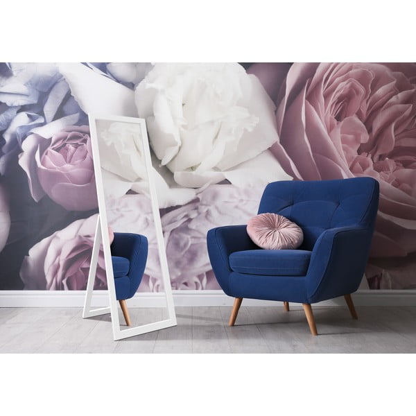 Valge raamiga põrandapeegel , 46 x 146 cm Sicilia - Styler-image-1