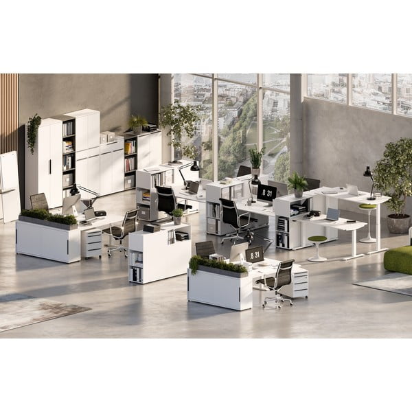 Reguleeritava kõrgusega töölaud 80x120 cm Mailand – Germania-image-1