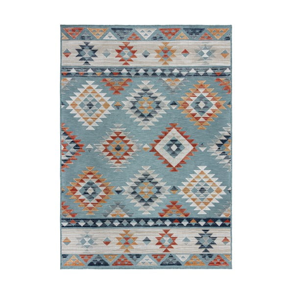 Sinine sise- ja välisvaip 120x170 cm Avery Blue - Flair Rugs