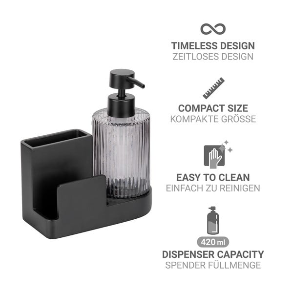 Must polüresiinist vannitoaalus Pina - Wenko-image-4