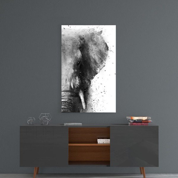 Klaasimaal, 46 x 72 cm Elephant - Insigne-image-1
