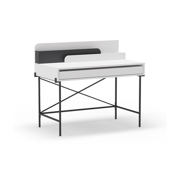 Töölaud koos sekretäriga 60x113 cm Lila - Marckeric-image-2