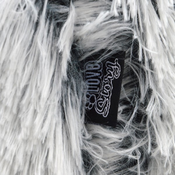 Valge koeravoodi ø 75 cm Fluffy Heather - Love Story-image-2