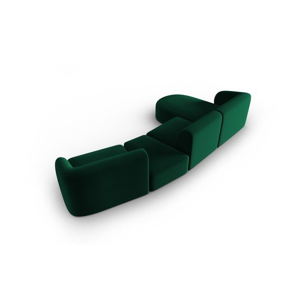 Roheline sametist nurgadiivan (vasak nurk) Paolo - Milo Casa-image-3