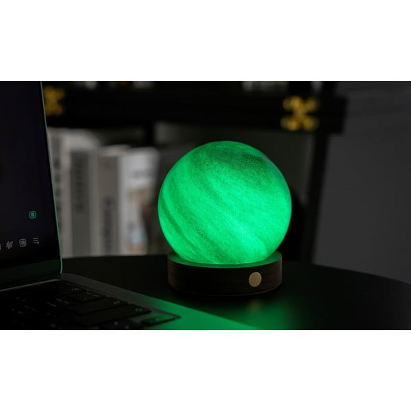 LED-lauavalgusti klaasist varjuga (kõrgus 9 cm) Sand Storm - Gingko-image-3