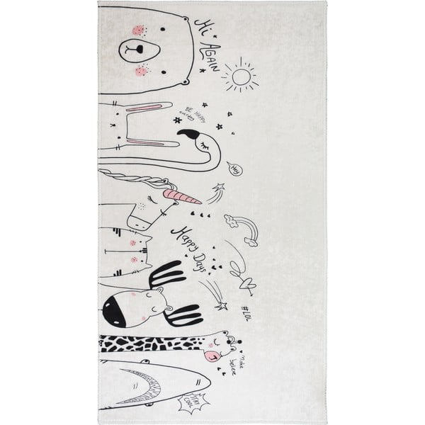 Elevandiluu pestav laste vaip 80x120 cm Animal Kingdom - Vitaus