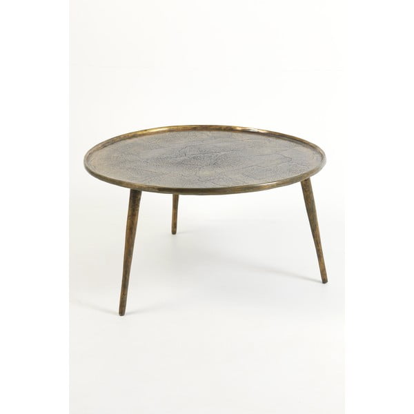 Metallist ümmargune diivanilaud ø 67,5 cm Babina - Light & Living-image-3