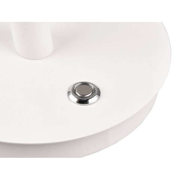 Valge LED laualamp metallist varjuga (kõrgus 56 cm) Nala - Trio Select-image-1